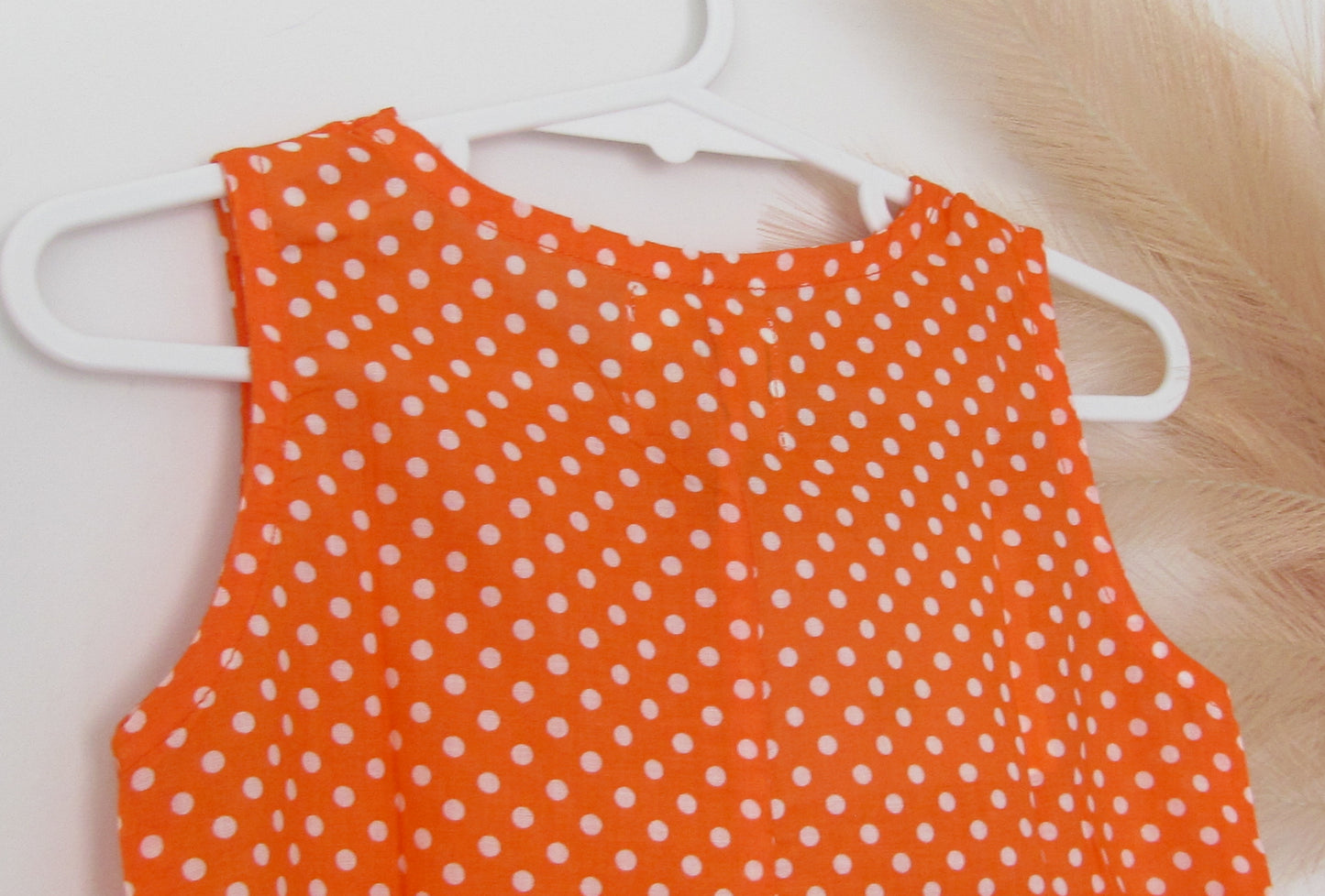 Orange-Pop Jumpsuit